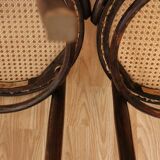 Set of 6 bistro chairs by Fischel