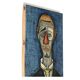 Tableau reproduction "Tête de clown" de Bernard Buffet, années 50