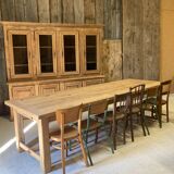 XXL farmhouse table in solid oak