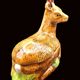 Zoomorphic Terrine of Roe Deer in Barbotine – Michel Caugant (Circa 1970)