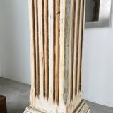 Wooden pedestal column 1900