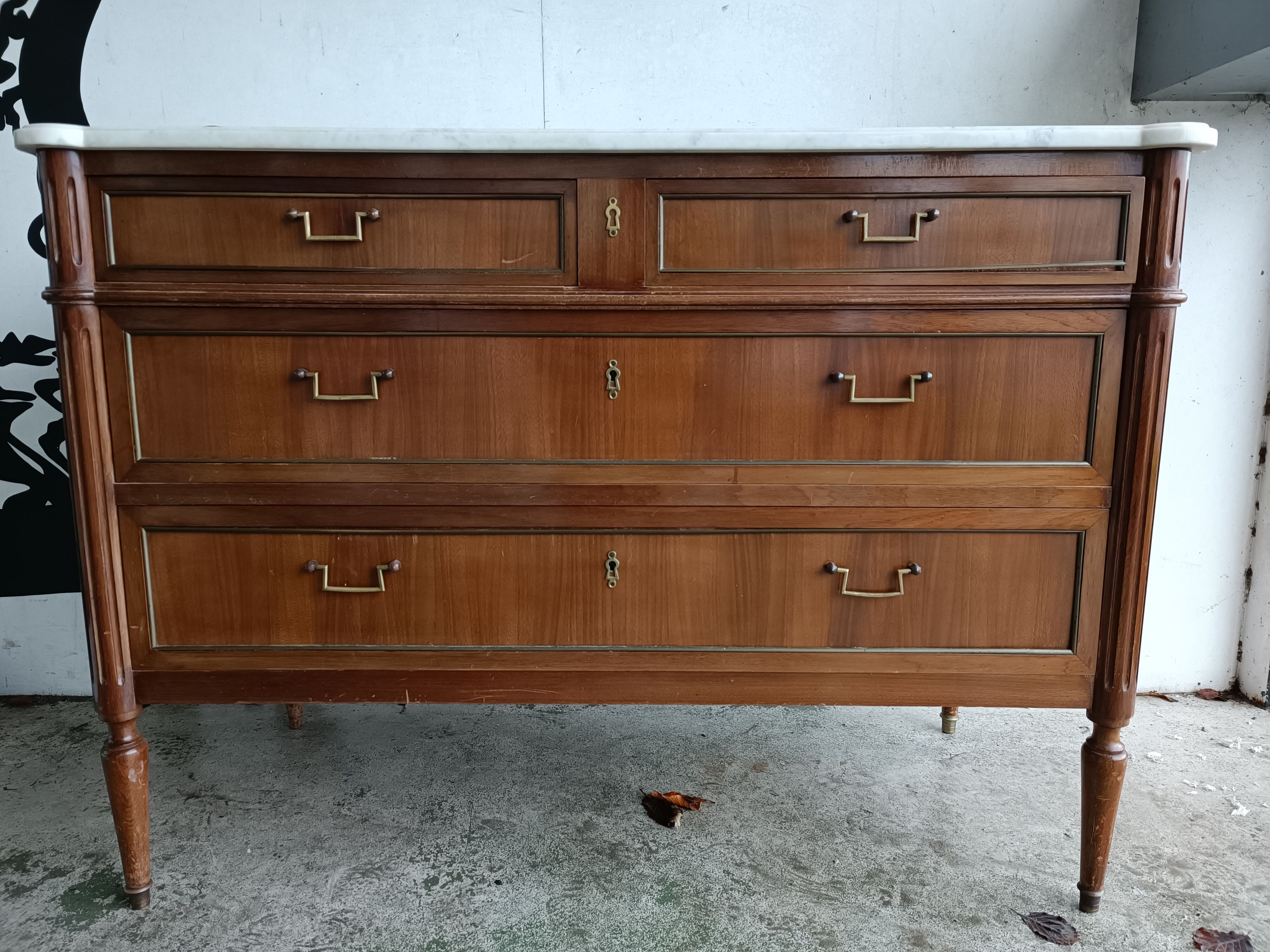 Commode 4 tiroirs xxe style louis xvi