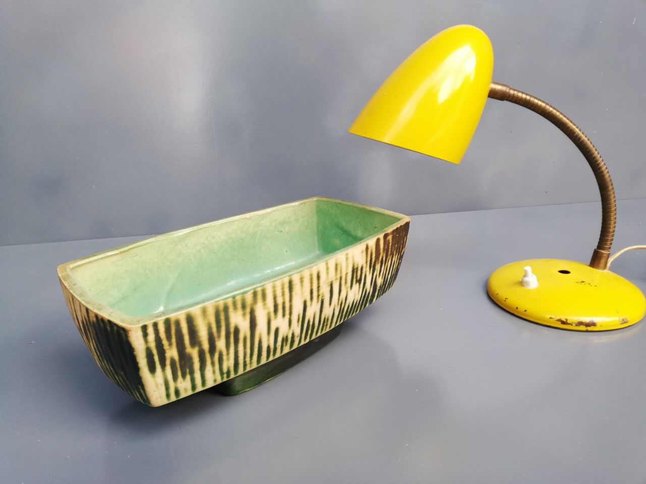 Vintage ceramic dish