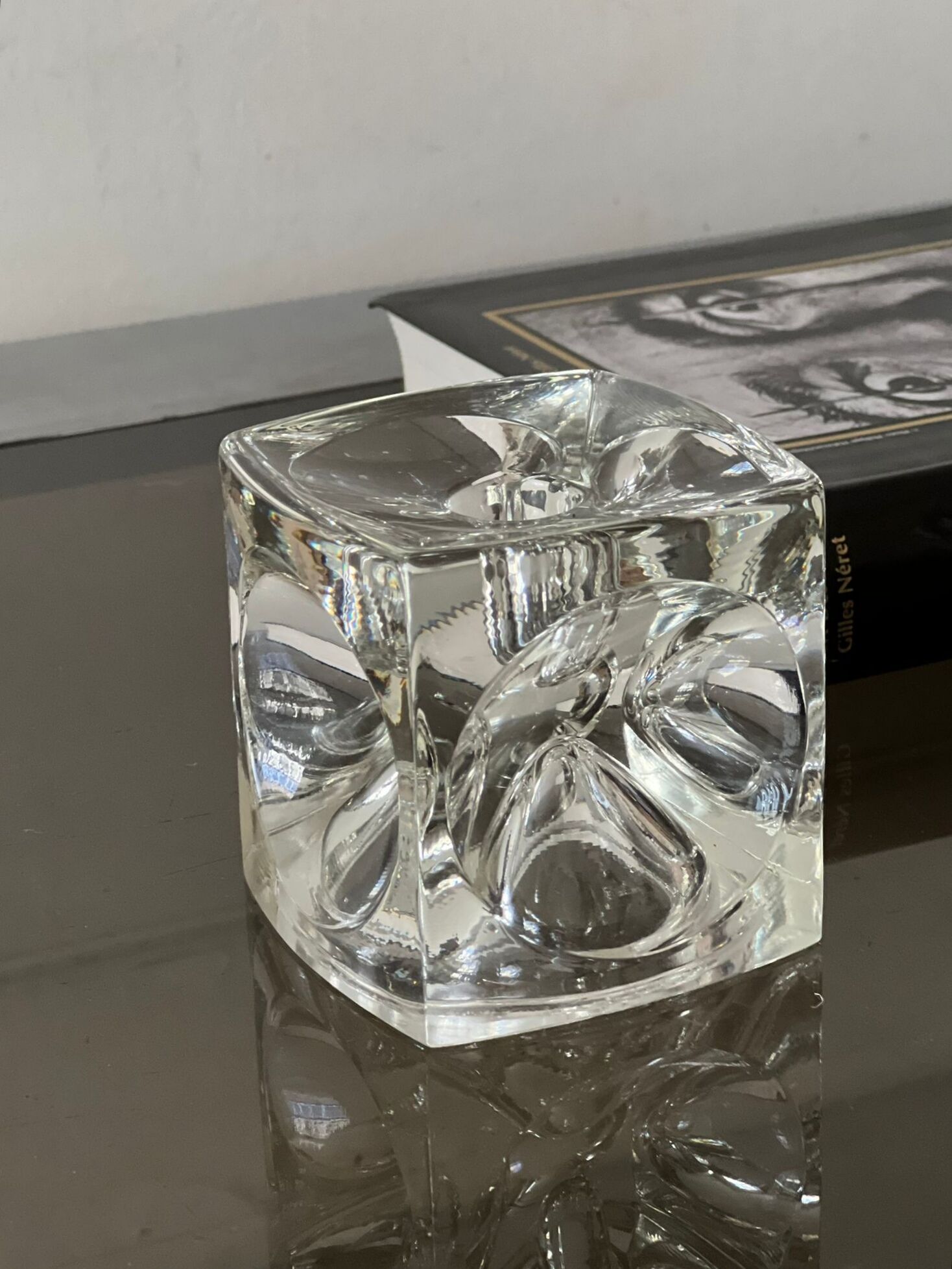 Icicle candle holder by Peill and Putzler, Germany 1970