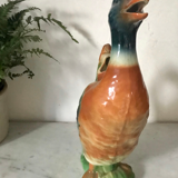 Ceramic duck pitcher