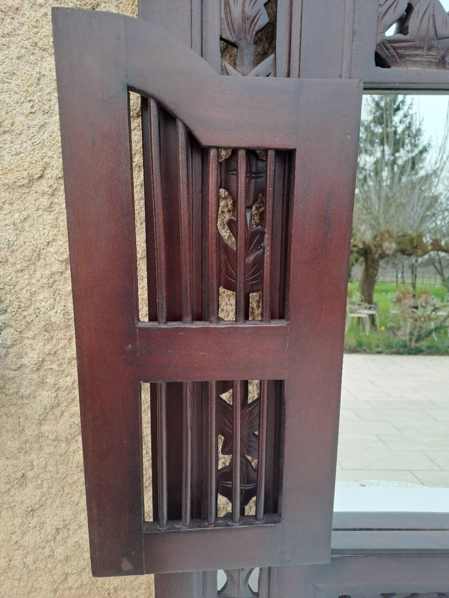 Miroir fenêtre indonésien