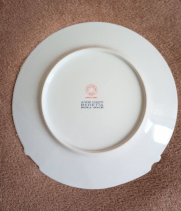 Assiette trompe-l'oeil Haviland Limoges