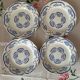 Set of 4 Vintage Digoin Sarreguemines “Cordoue” Dessert Plates – Made