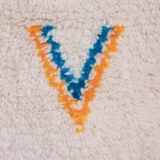 Colorful abstract Berber rug 250/150