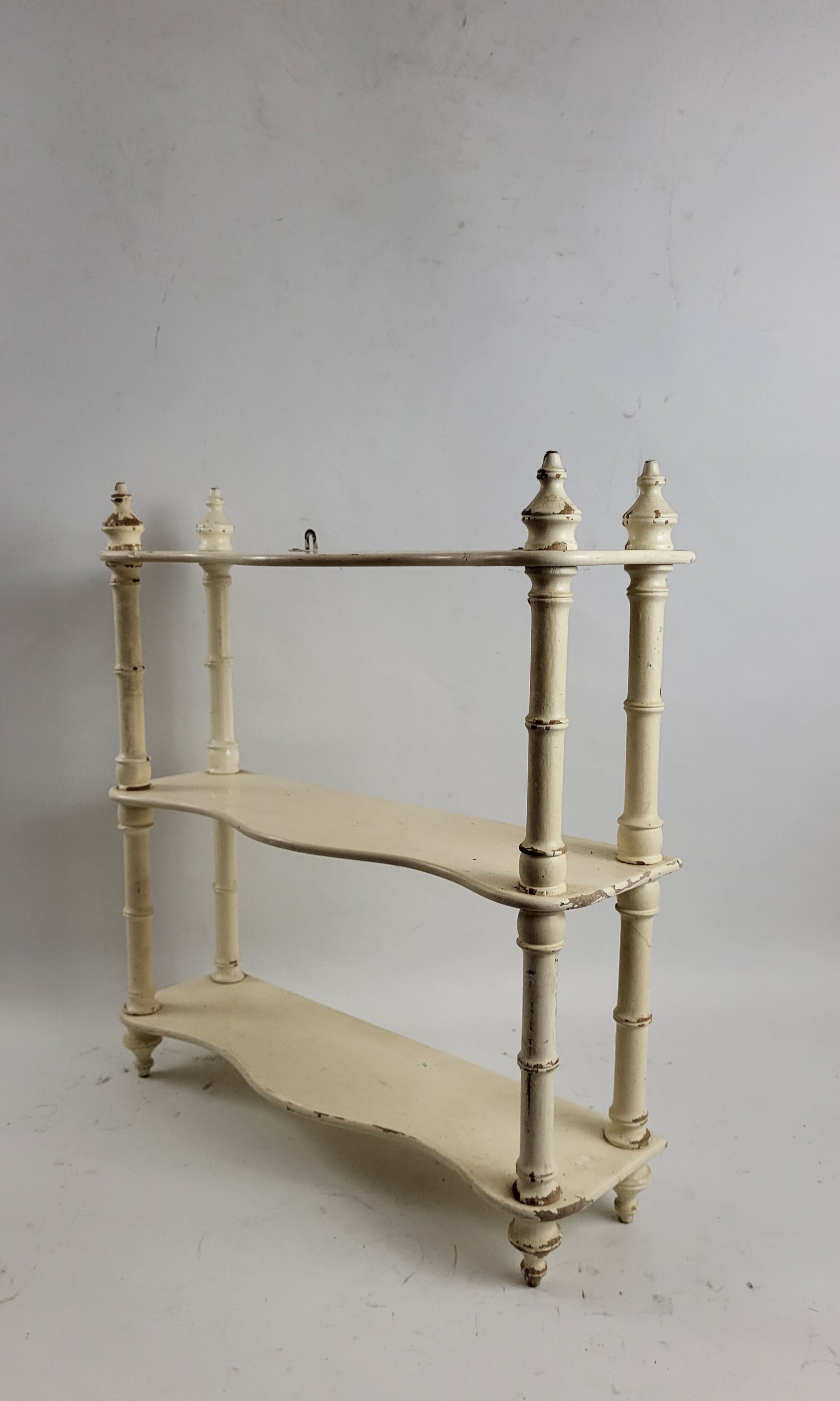 Painted wooden shelves Napoleon III