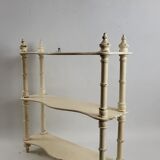 Painted wooden shelves Napoleon III