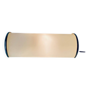 Brass and glass wall light