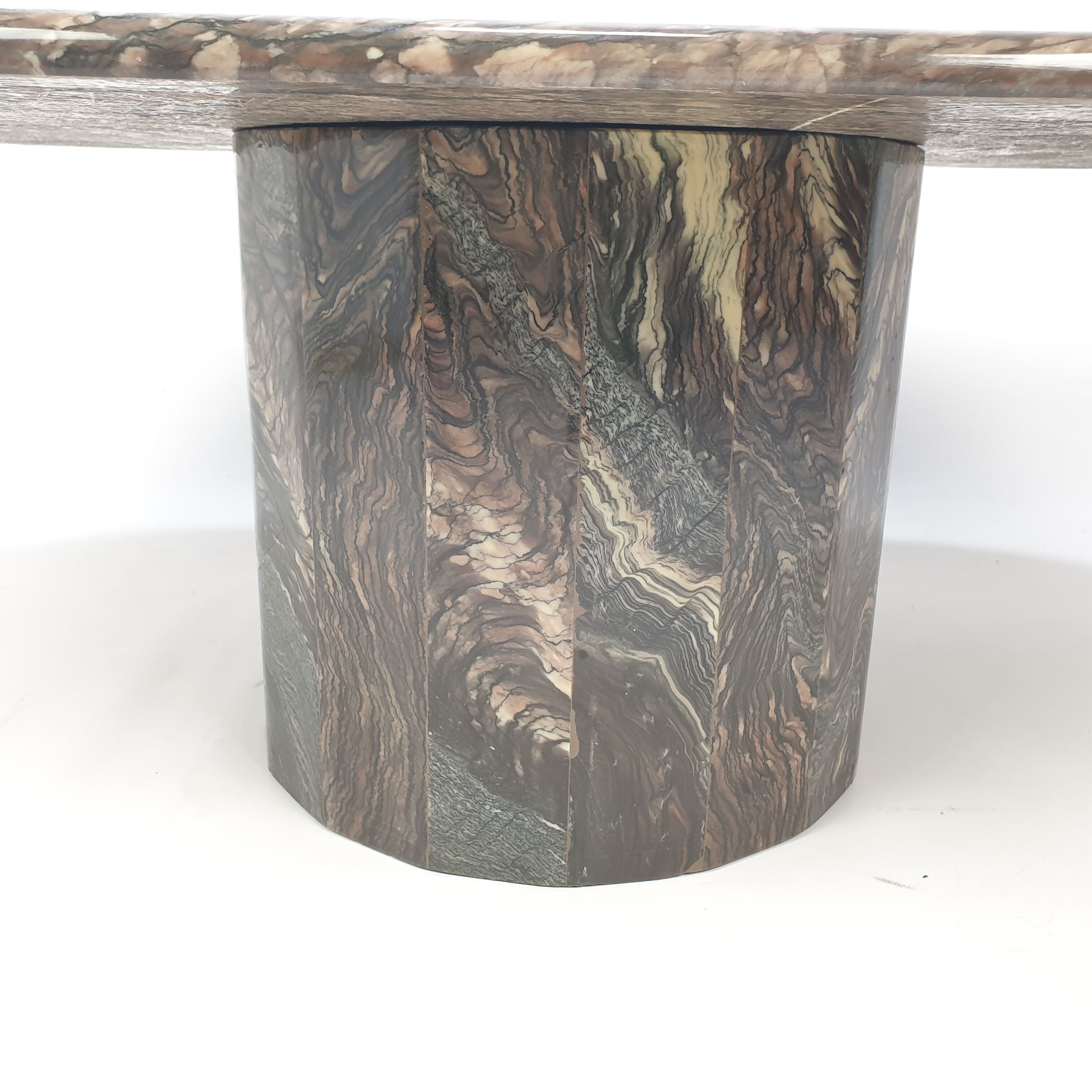 Midcentury Italian Marble Coffee Table 1989