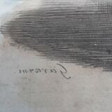 Reproduction print the avocado by Gavarni