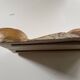 Panneau ancien en bois sculpté au décor de feuillage