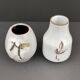 2 vintage mini vases, scheurich, collectable mid century ceramics
