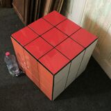 Vintage coffee table rubik's cube sofa tip faience tile