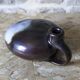 Enameled stoneware gourd signed