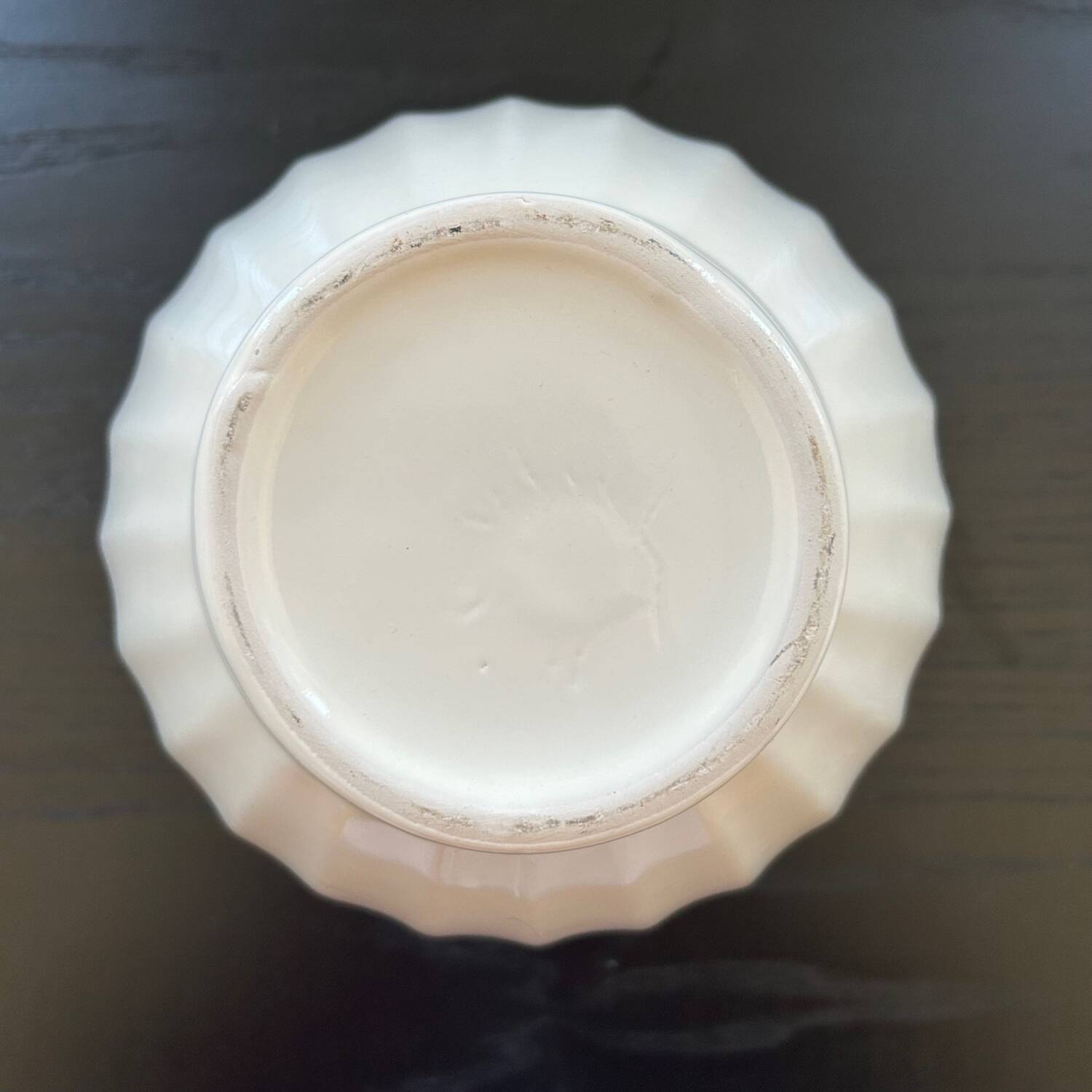 Art Deco style round vase