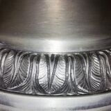 Petwer-Peltro tin pitcher with "Chimera Head" handle