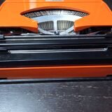 Machine à écrire Underwood 130 orange/vermillon