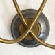 Pair of Art Deco double tulip wall lights
