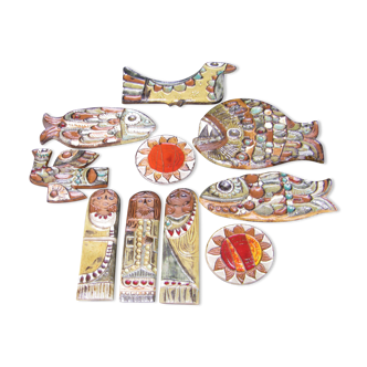 Collection de céramiques vintages