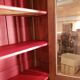 Bookcase louis Philippe patinated black.