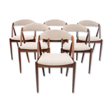 Set of 6 chairs by Kai Kristiansen, model 31, Denmark, 1960