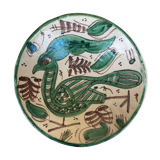 Large dish signed Domingo Punter