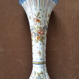 Desvres earthenware vase