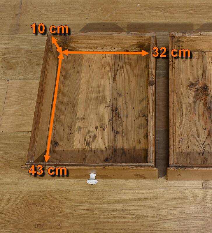 Pine Sideboard – Early 20th Century