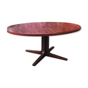 table ovale à rallonges