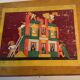 Game jura old cubes in briefcase/light wood 30 pieces 50s