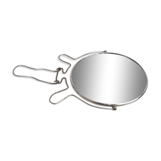 Barber round mirror