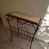 Side table magazine rack 1950s