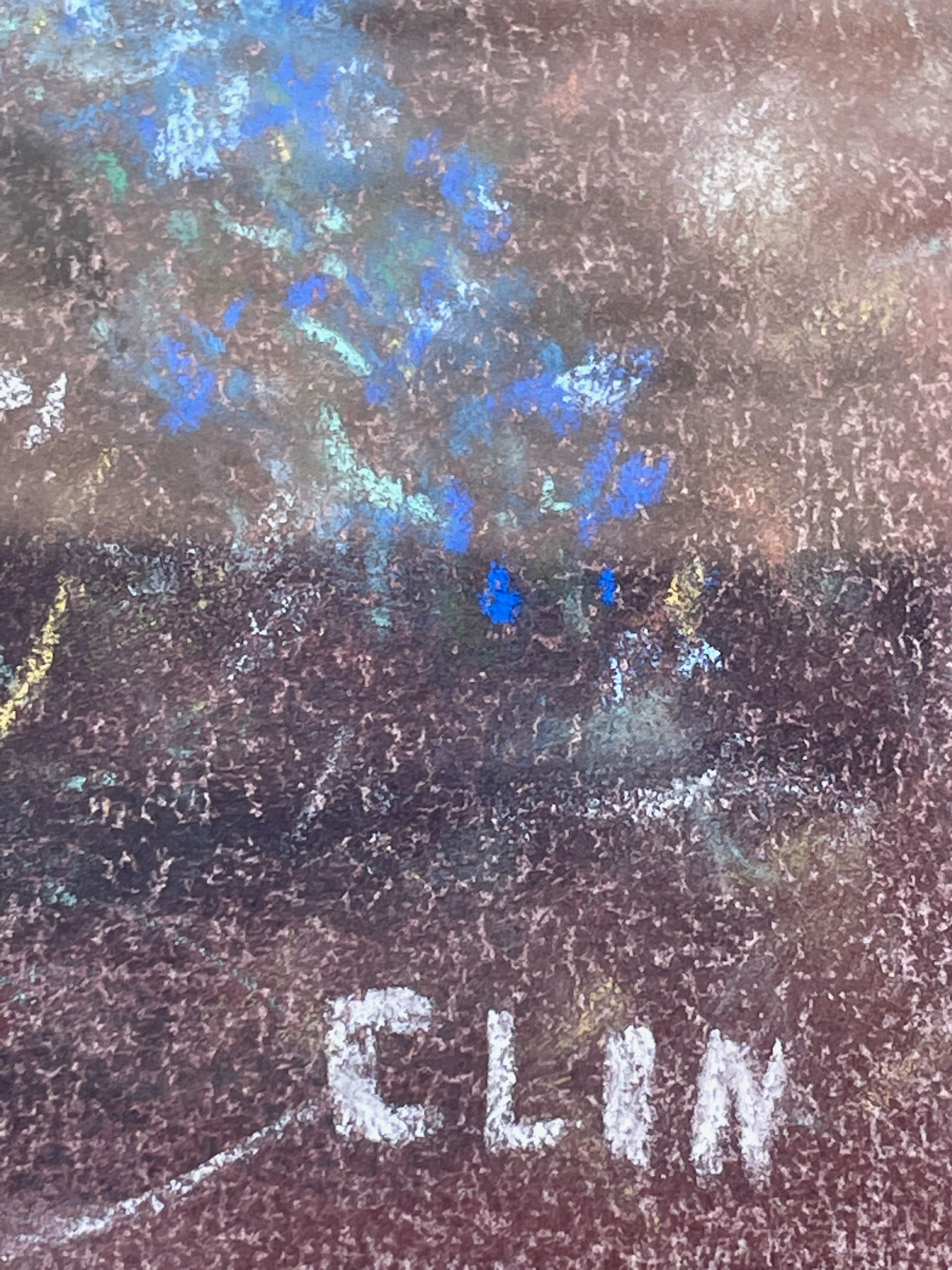 Painting old still life painting with roses Still Life XXth