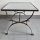 Vintage stained glass coffee table 1960