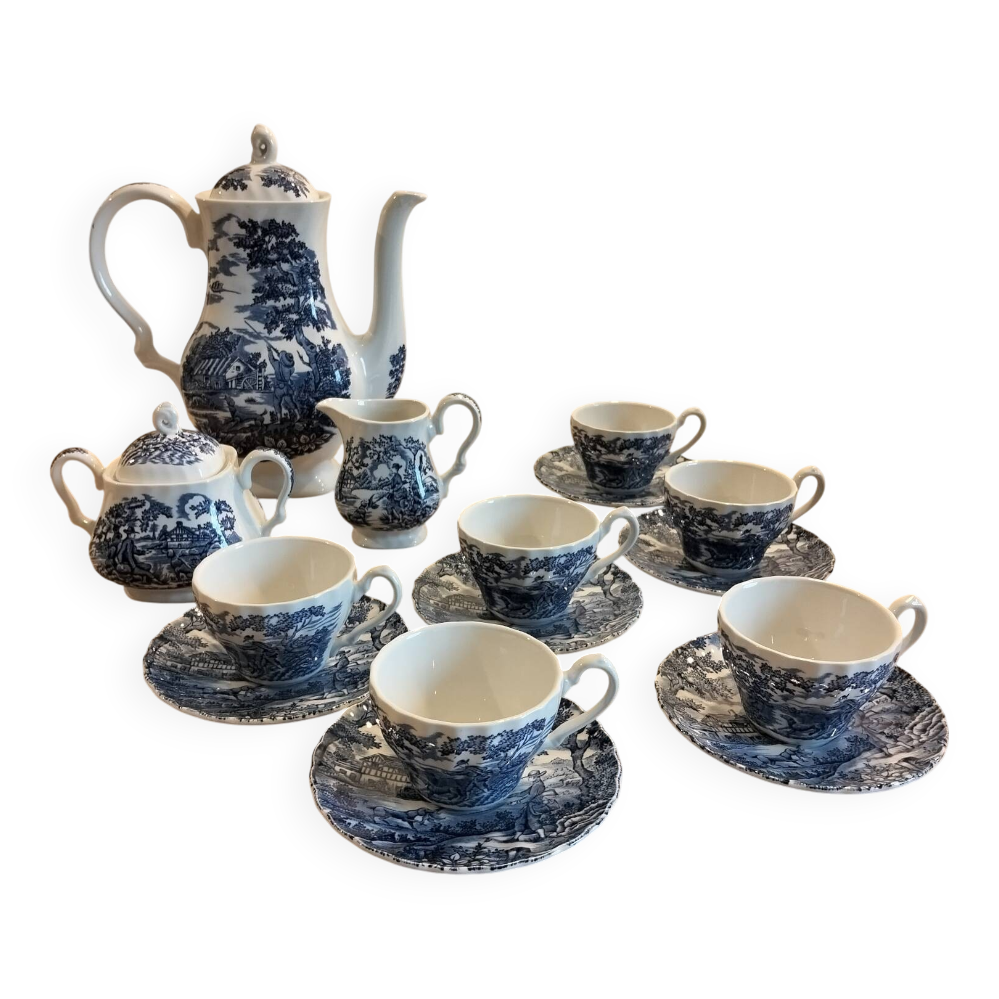 Myott The Hunter Tea and Coffee Set