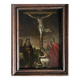Christ on the cross, oil on copper, 17th century