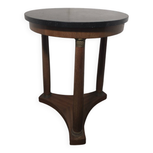 Table basse guéridon - acajou