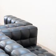 Kubus Sofas, Two Places by Josef Hoffmann for Wittmann, 1980s, Set of 4