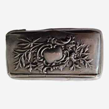 Silver snuff box