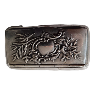 Silver snuff box