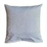 Coussin en voile de coton rayé 40 cm