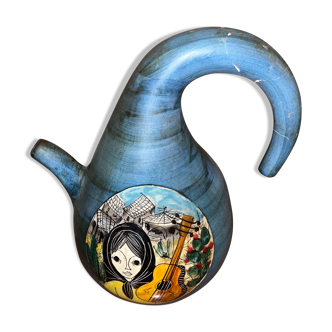 Ceramic pitcher jdl corsica jean de lespinasse
