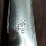 Antique Pelican Culden Patented SGDG Silver Plated Serving Spoon Tongs