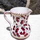 Italian ceramic pitcher