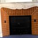 Louis XV style fireplace Model Pompadour White Carrara marble 20th century