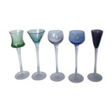 Lot of 5 stemware